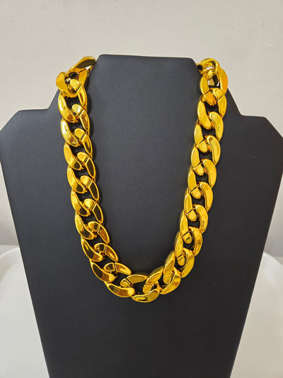 Neon Acrylic Chain Necklace