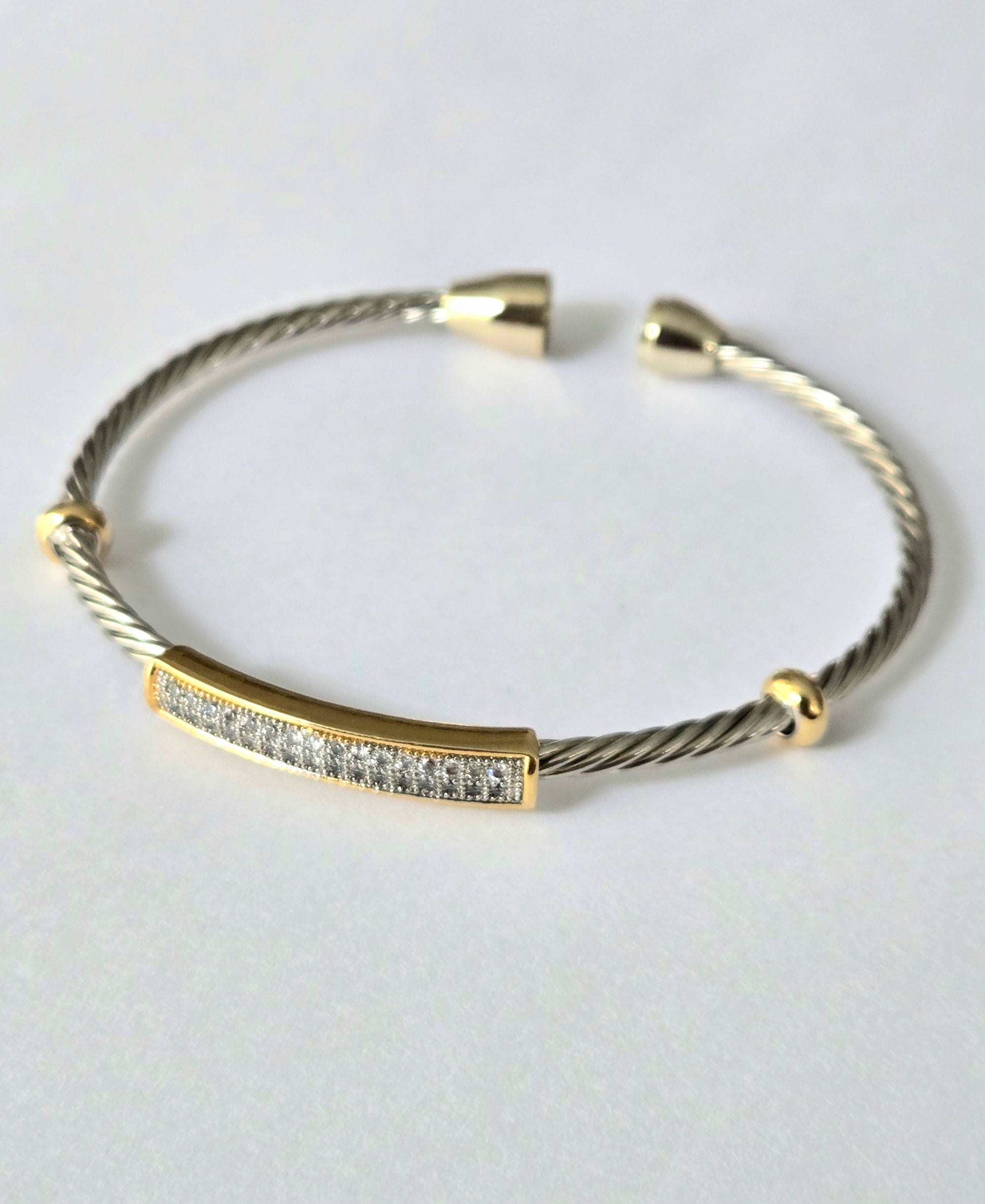 Bar Twisted Bangle