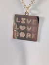 Live Love Bark Necklace