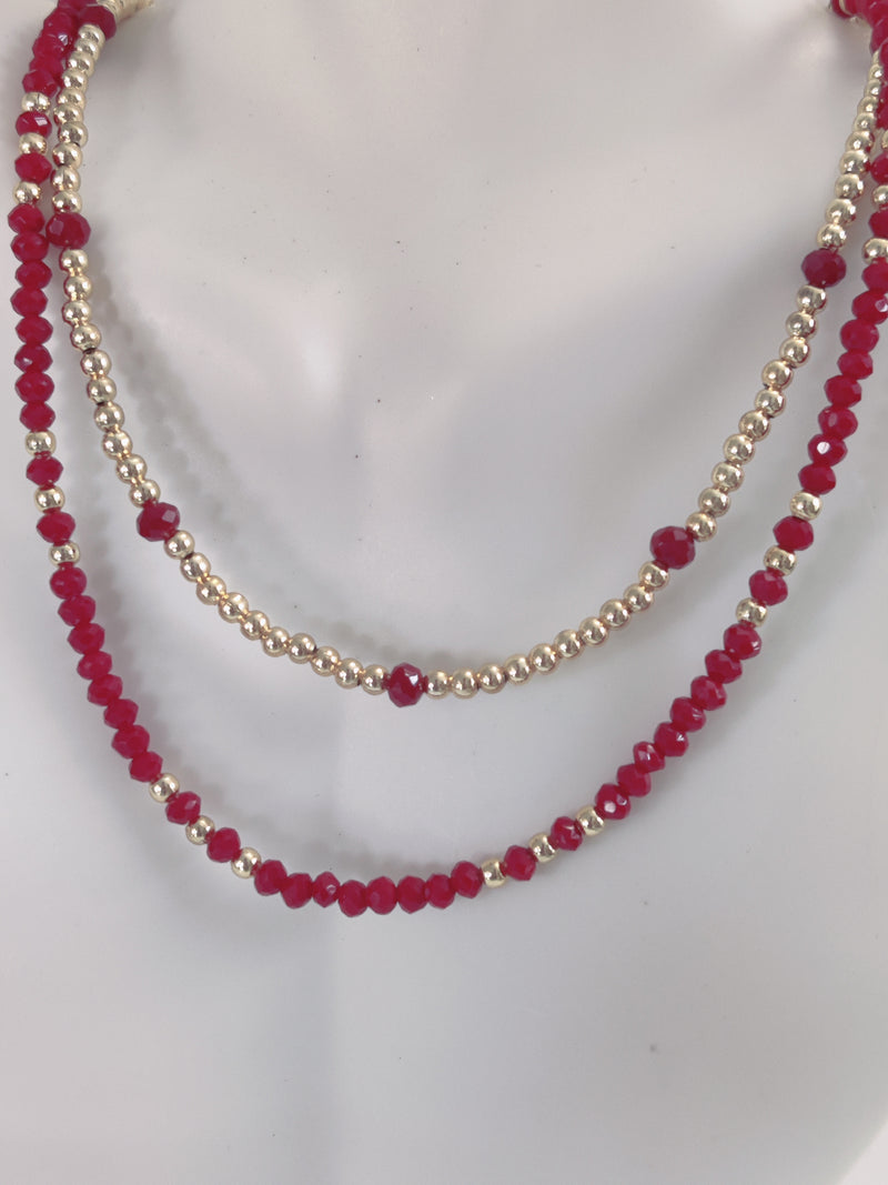 Stunning Red Necklace