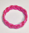 Colorful Jelly Braided Bangles