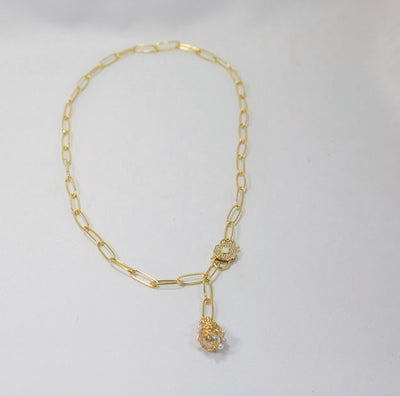 Clip Necklace and Bracelet Set - Kalia Store Online