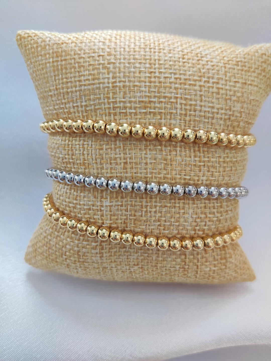 Elastic Beads Bracelet