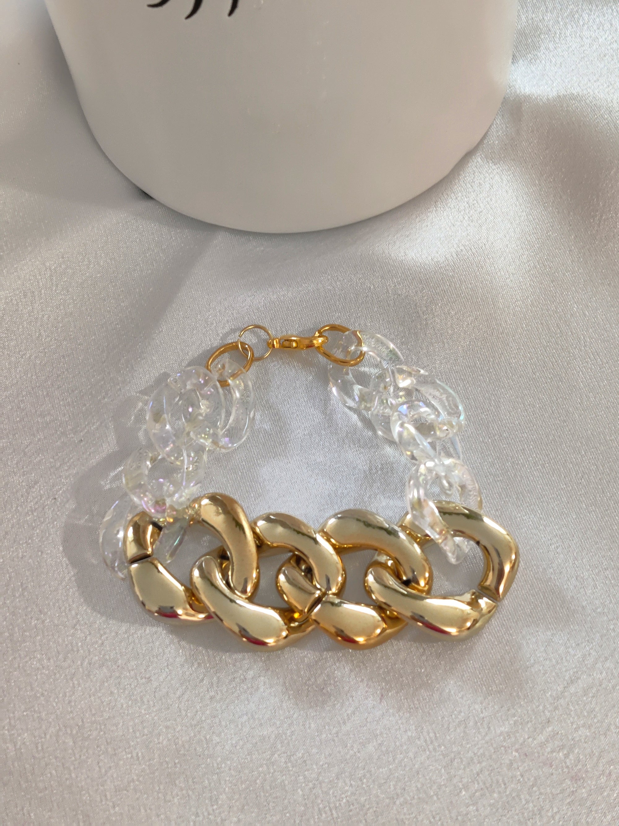 chunky chain bracelet