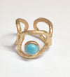 Turquoise Open Ring