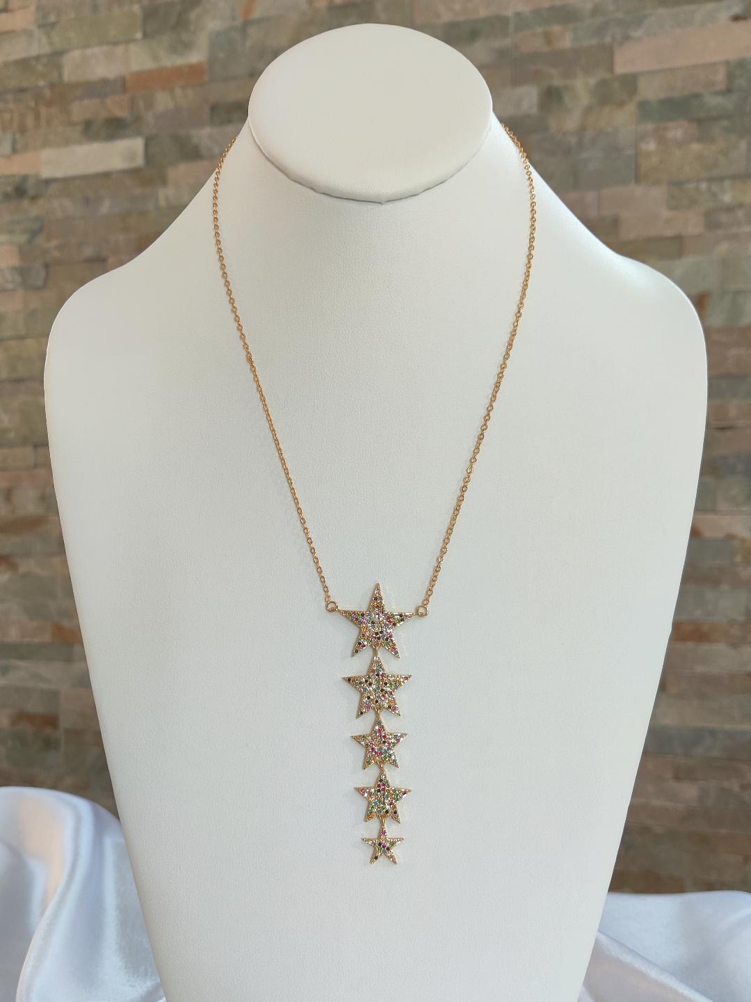 String of Stars Necklace