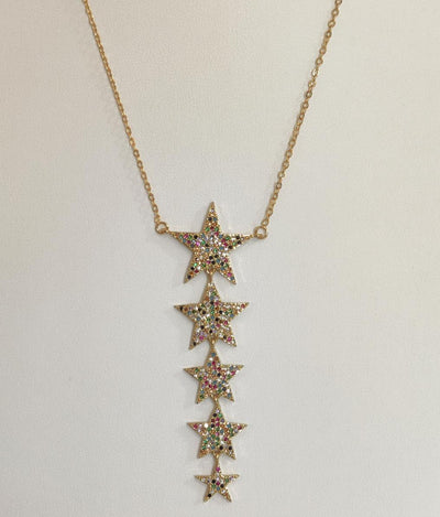 String of Stars Necklace