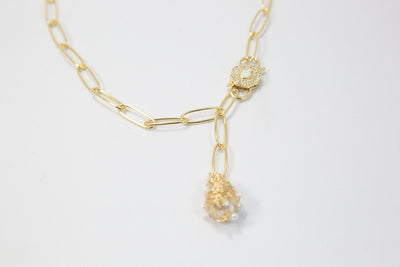 Clip Necklace and Bracelet Set - Kalia Store Online
