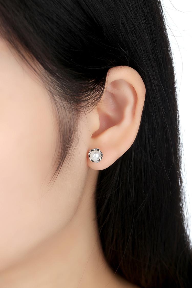 Fresh Water Cultured Pearl Earrings - Kalia Store Online