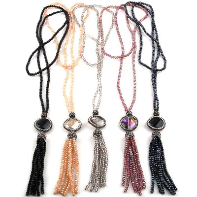 Strands of Glass Necklace - Kalia Store Online